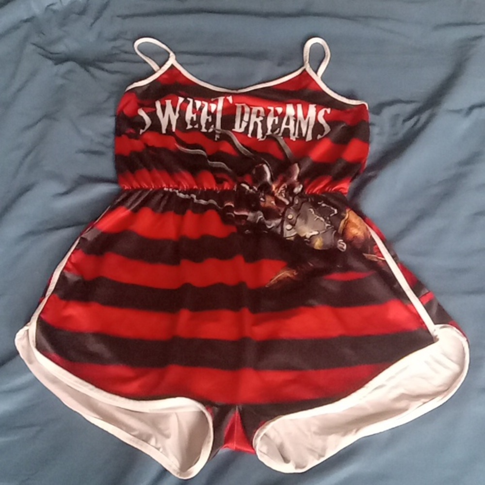 Nightmare On Elm Street romper